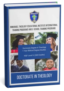 Doctor in Theology #Immanuel2025