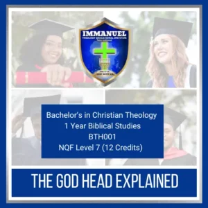 BTH001 - The Godhead Explained