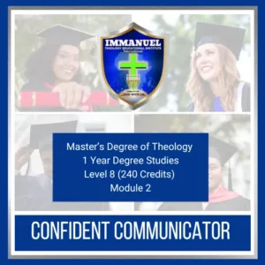 MTH002 Confident Communicator