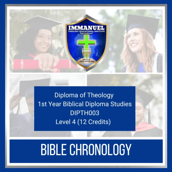 DIPTH003 – Bible Chronology